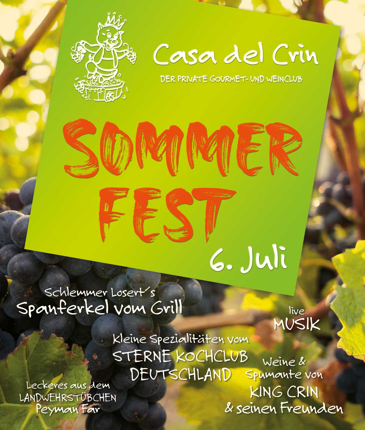 SOMMERFEST in der Casa del Crin